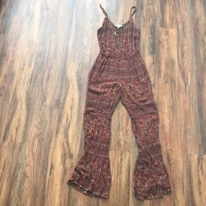 Long Patterned Romper